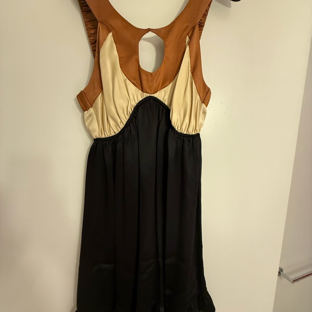 Stylish Colorblock Dress